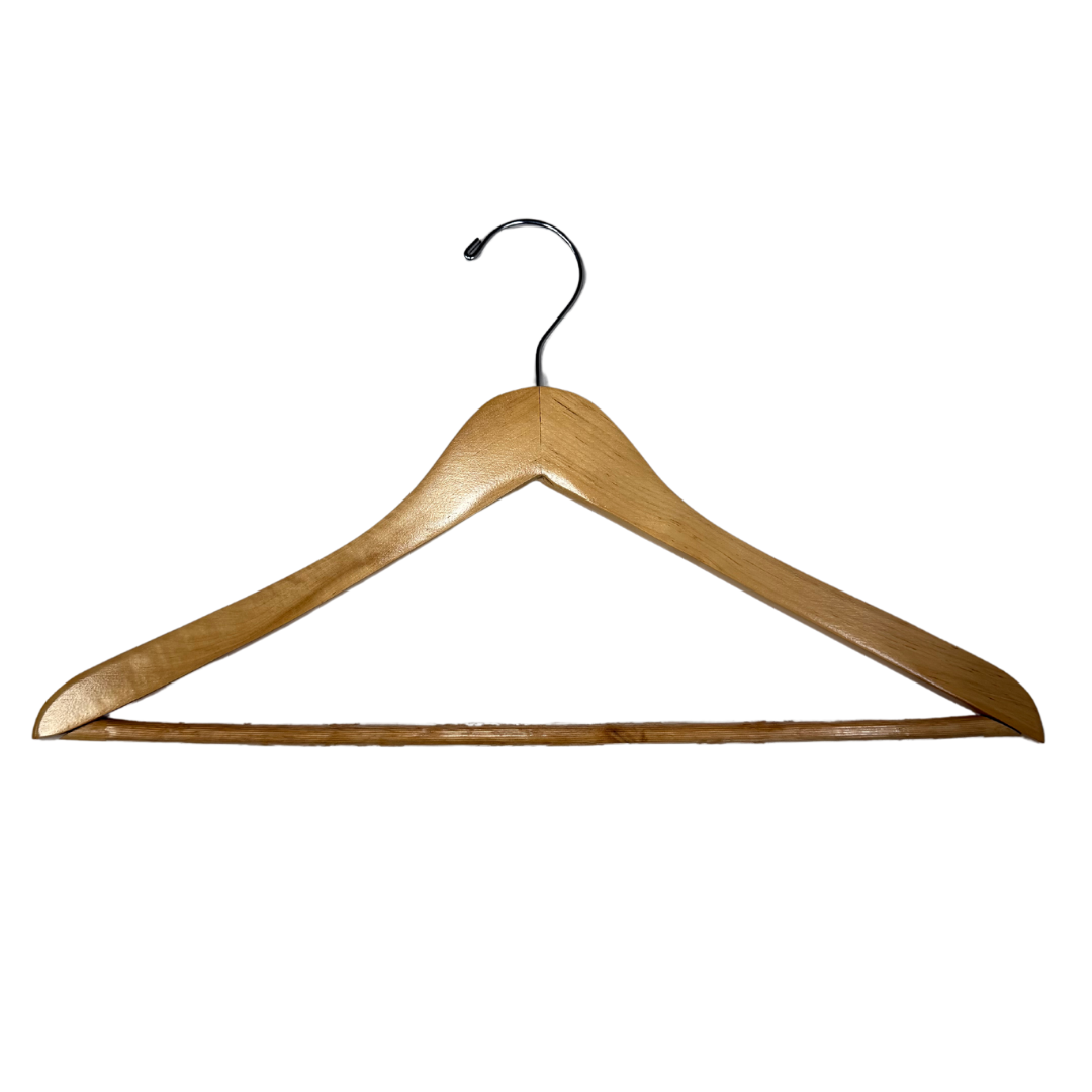 17" Flat Suit Hanger with Pant Bar (Case of 100)