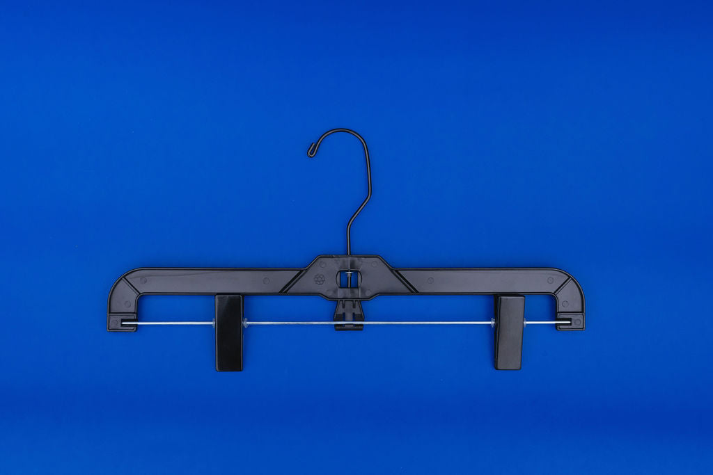 14" Black Pant Hanger (Case of 100)
