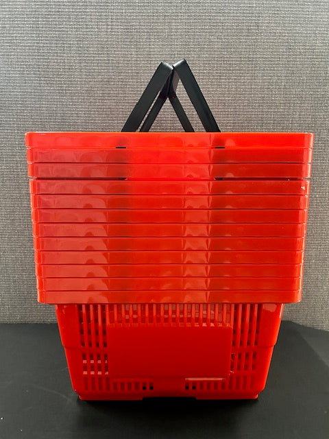Red Hand Baskets (Set of 12)