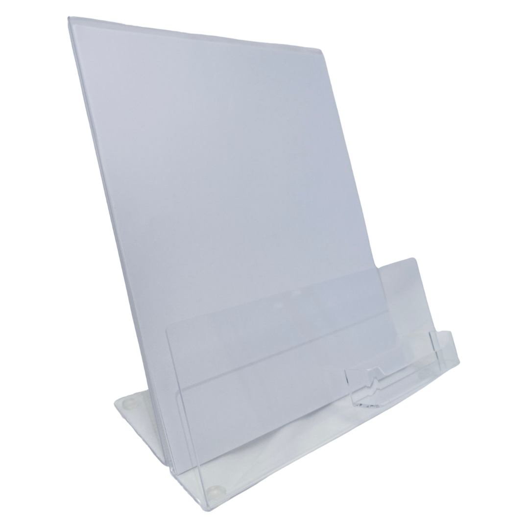 Indoor Brochure Holder with 1 Business Card Holder (Case of 12)