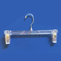 12" Clear Heavy Pant/ Jean Hanger (Case of 100)