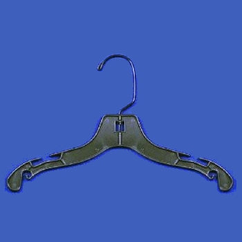 12" Children's Dress/Shirt Hanger Black (Case of 100)