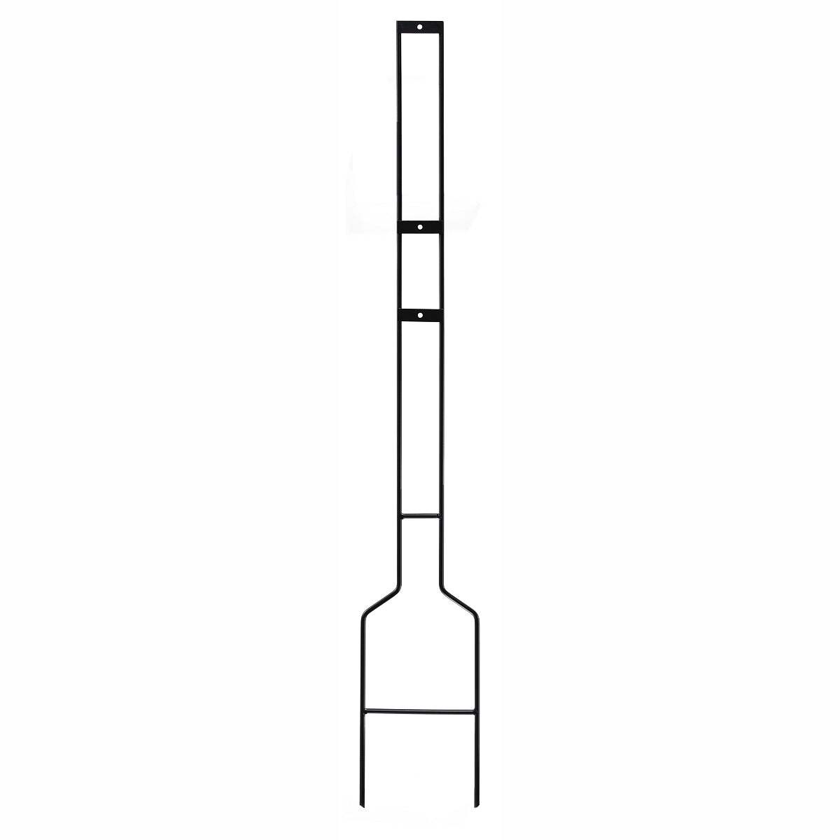 8mm White Step Post For Outdoor Brochure Boxes And Signs (Case of 12)