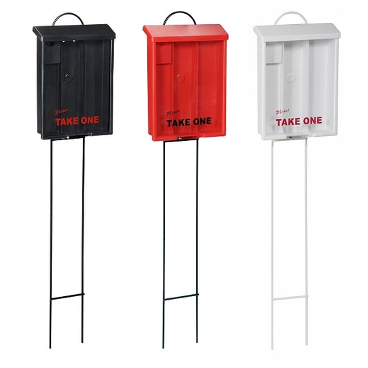 Brochure Box on Stake (Case of 6)