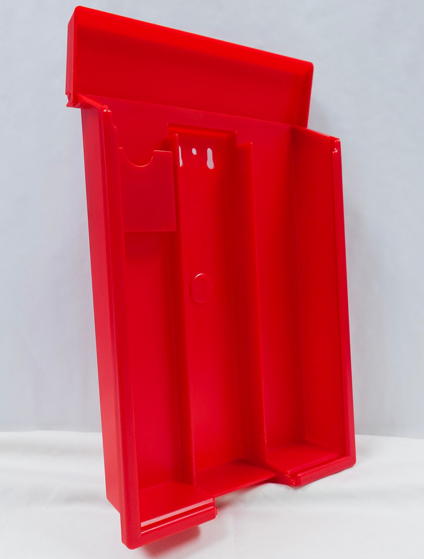 Red Outdoor Brochure Box - No Front (Case of 12)